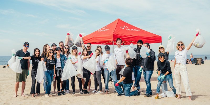 The Agency Celebrates Earth Day with Santa Monica Beach Cleanup