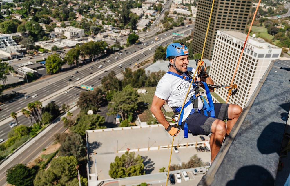 Action Stars: The Agency Goes Over The Edge To Fight Homelessness