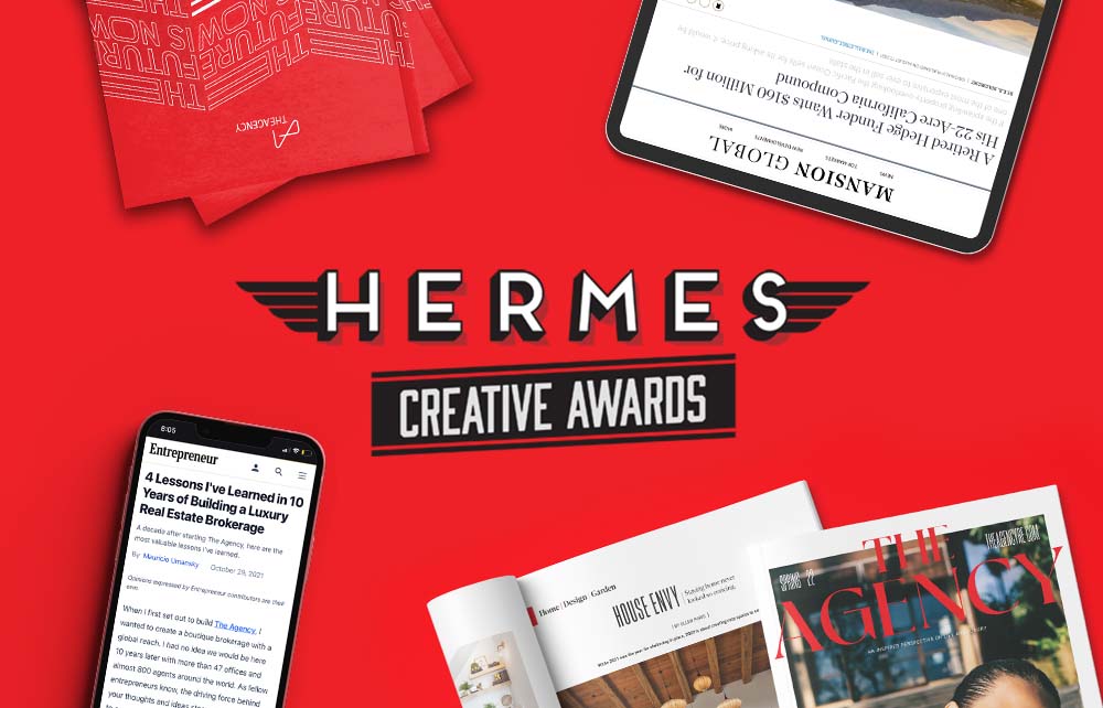 The Agency Wins 7 Hermes Creative Awards