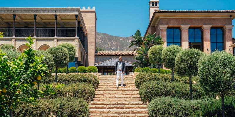 Classic Meets Contemporary at this Spanish Palace-Inspired Estate in Montecito