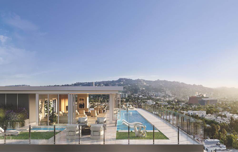 Two-Wheel Tour: Explore $75M One L.A. Penthouse at Four Seasons Private Residences
