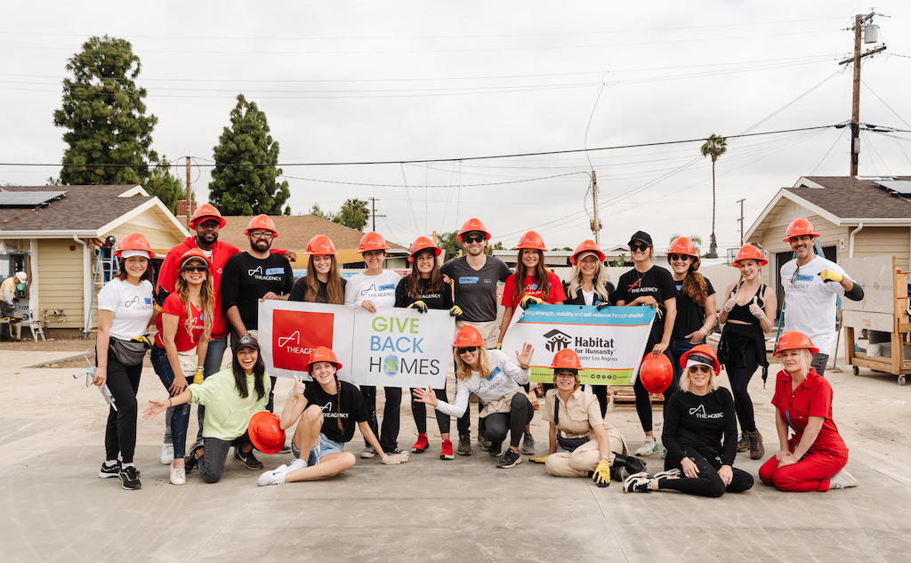 Building a Better Future: The Agency Beverly Hills & Beach Cities Offices Team Up for an Impactful Build Day