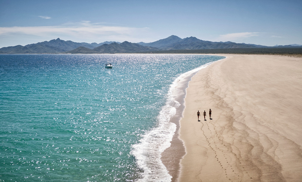 Beautiful beaches of Baja's East Cape, home to Costa Palmas.