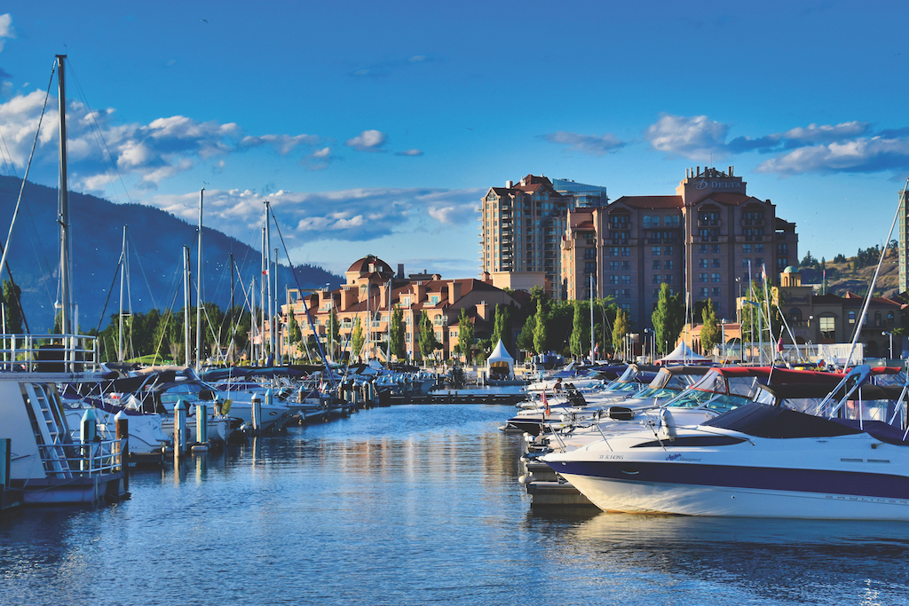 A view of Kelowna from the water. The Agency has opened a new office in Kelowna, British Columbia.