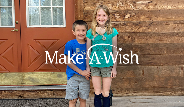 The Agency’s annual partnership with Make-A-Wish was inspired by our own VP of Marketing, Nicole Montgomery and her spirited son Zack, who battled kidney cancer at the age of four.