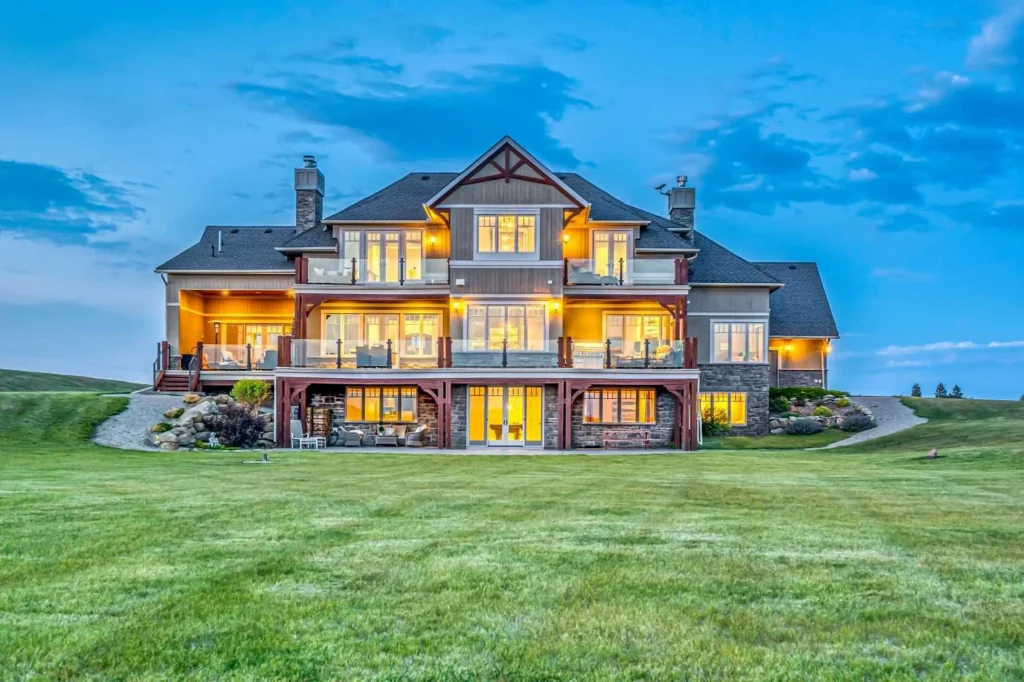 Embrace equestrian living on an utterly grand scale with this 109-acre property outside Calgary.