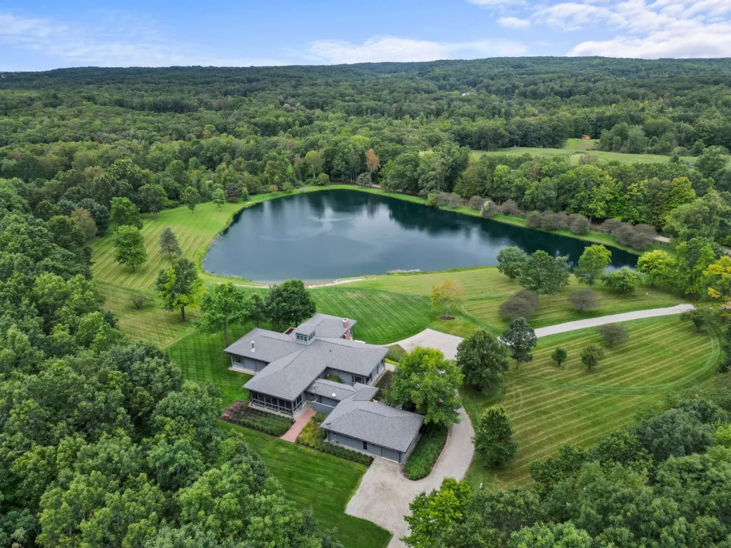 Come home to River Cross, a 55-acre estate in the heart of eastern Michigan’s Metamora Hunt Country