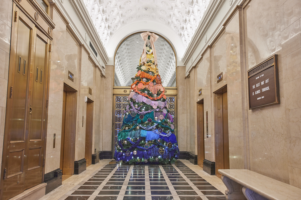 High Style Meets Tradition: Designer Holiday Trees Around the World