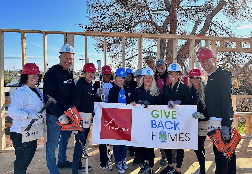 The Agency Scottsdale Hosts Our 31st Giveback Homes Build Day