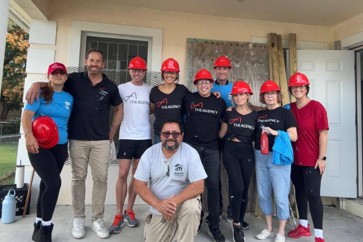 Making a Difference in Miami:  The Agency’s First Giveback Homes Build Day of 2024