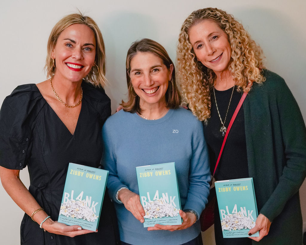 Natasha Sizlo & Melanie Goldberger Celebrate Zibby Owens’ Book Launch