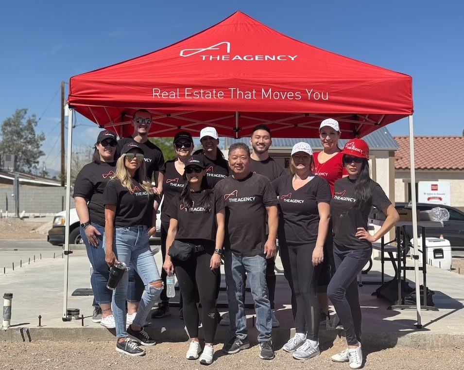 The Agency Las Vegas Hosts Giveback Homes Build Day